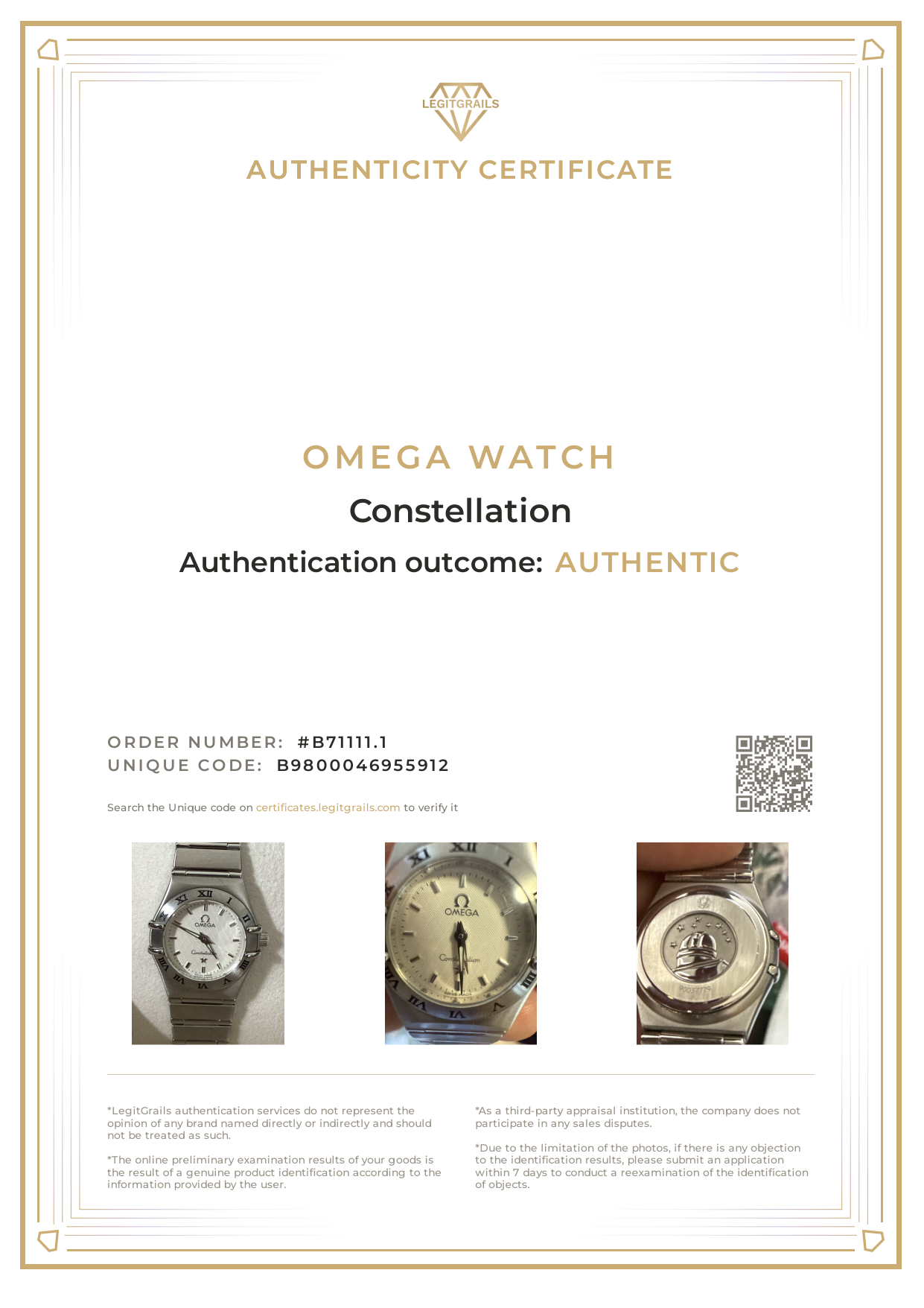CLE25-002 Omega Constellation